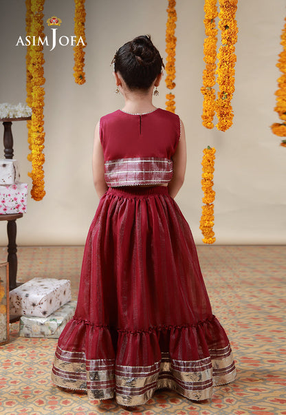 AJKL-09 Cotton Silk Stitched 2 Pcs