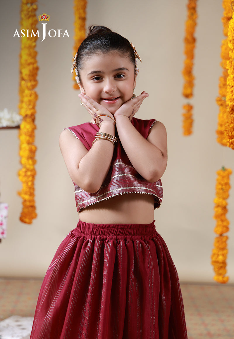 AJKL-09 Cotton Silk Stitched 2 Pcs