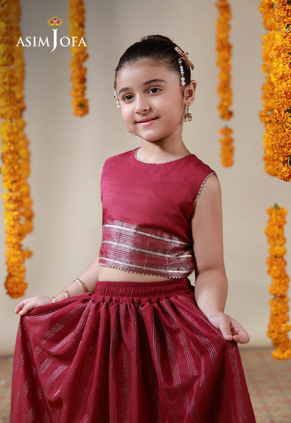 AJKL-09 Cotton Silk Stitched 2 Pcs