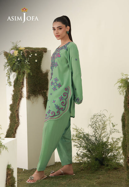 AJPB-307 Embroidered Dobby Stitched 2pcs