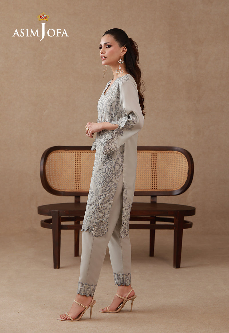 AJPB-319 Embroidered Lawn Silk Stitched 2pcs