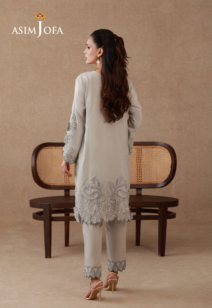 AJPB-319 Embroidered Lawn Silk Stitched 2pcs