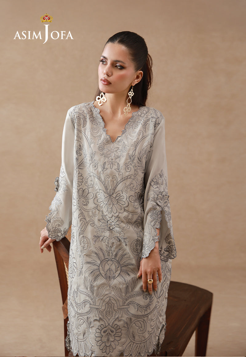 AJPB-319 Embroidered Lawn Silk Stitched 2pcs