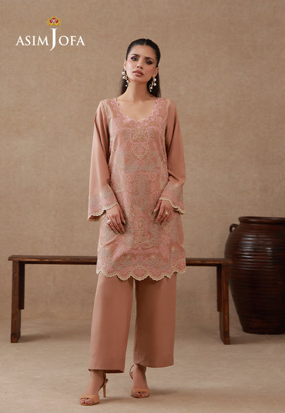 AJPB-321 Embroidered Lawn Silk Stitched 2pcs