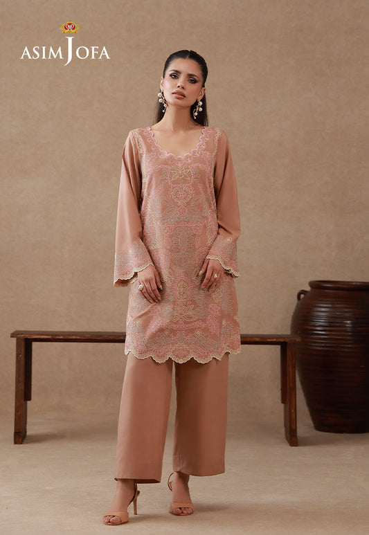 AJPB-321 Embroidered Lawn Silk Stitched 2pcs