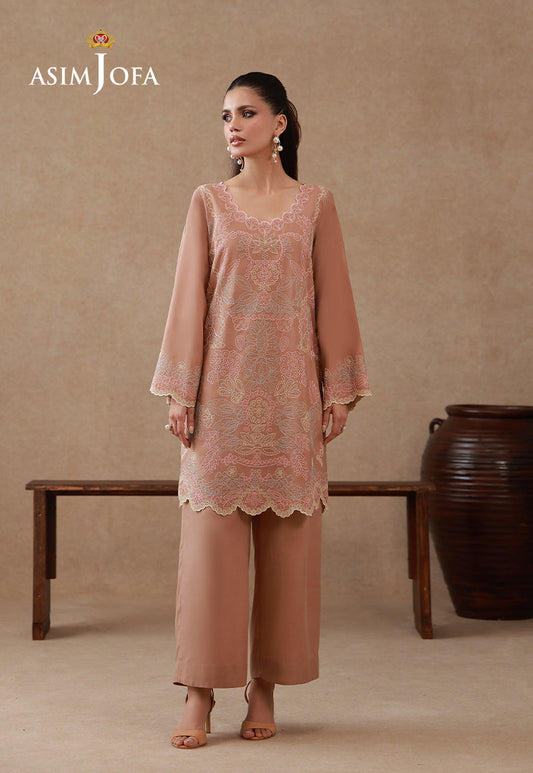 AJPB-321 Embroidered Lawn Silk Stitched 2pcs