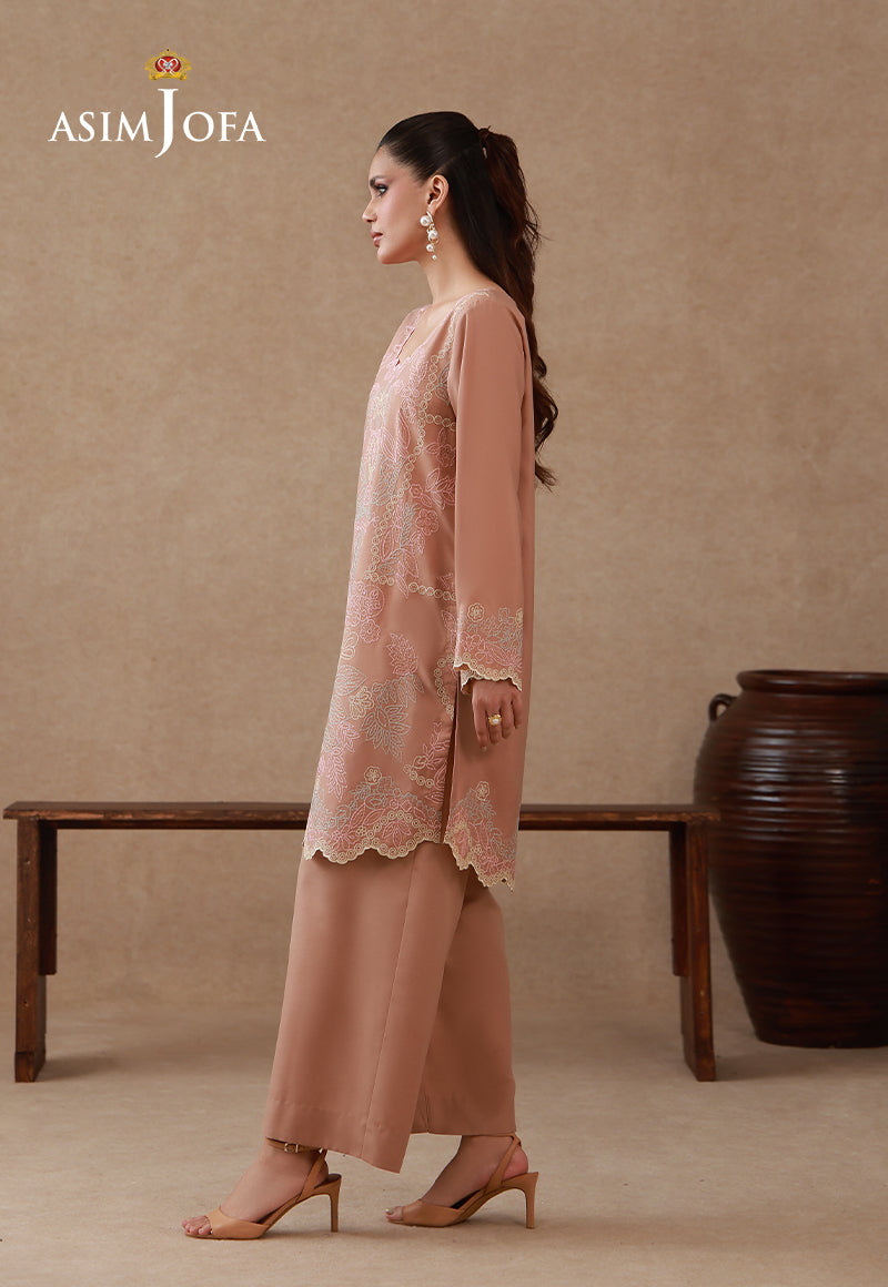AJPB-321 Embroidered Lawn Silk Stitched 2pcs