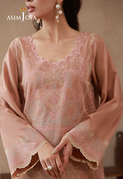 AJPB-321 Embroidered Lawn Silk Stitched 2pcs