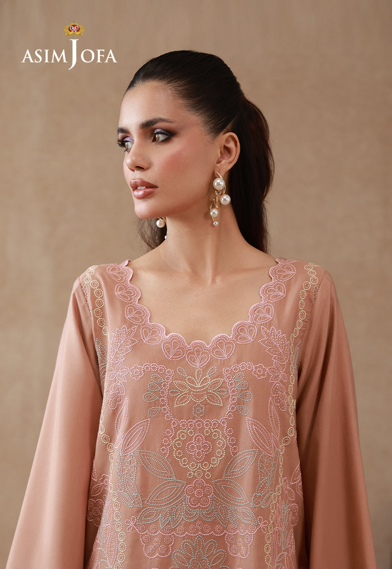 AJPB-321 Embroidered Lawn Silk Stitched 2pcs