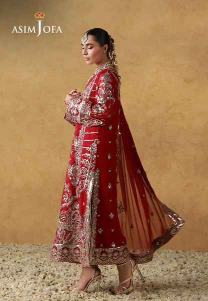AJULN-21 Embroidered Chiffon Unstitched 3 Pcs
