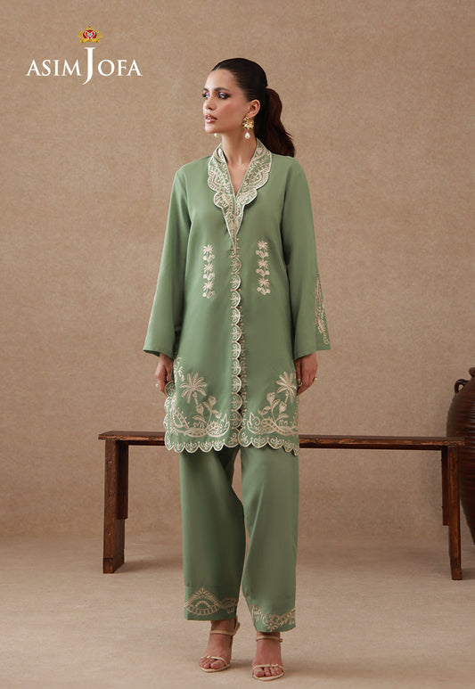 AJPB-323 Embroidered Lawn Silk Stitched 2pcs