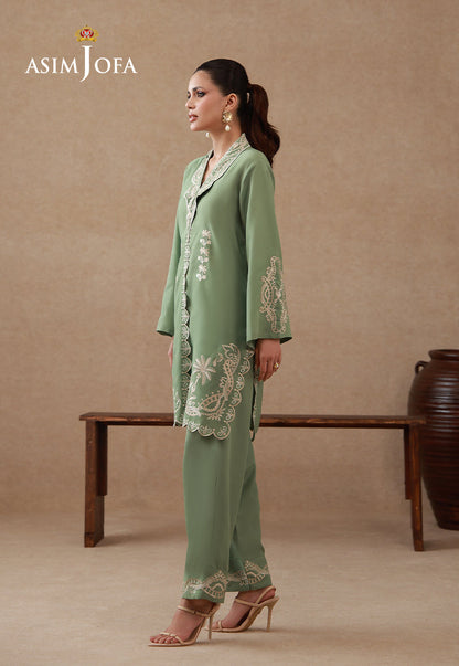 AJPB-323 Embroidered Lawn Silk Stitched 2pcs