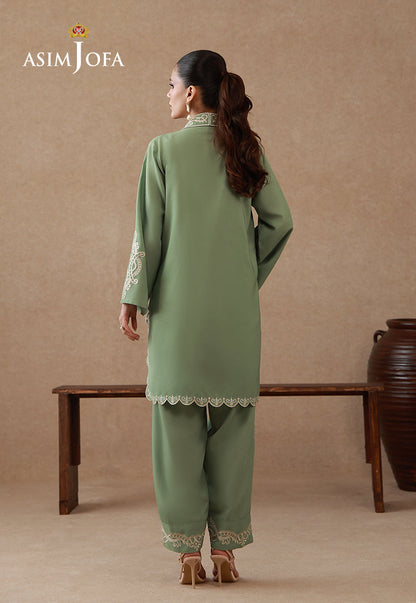AJPB-323 Embroidered Lawn Silk Stitched 2pcs