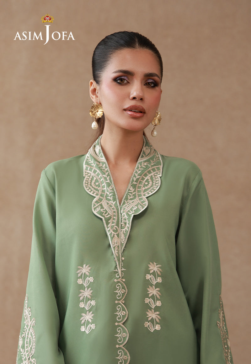 AJPB-323 Embroidered Lawn Silk Stitched 2pcs