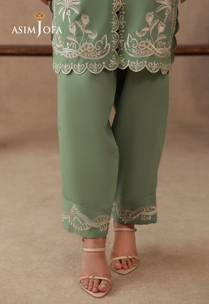 AJPB-323 Embroidered Lawn Silk Stitched 2pcs