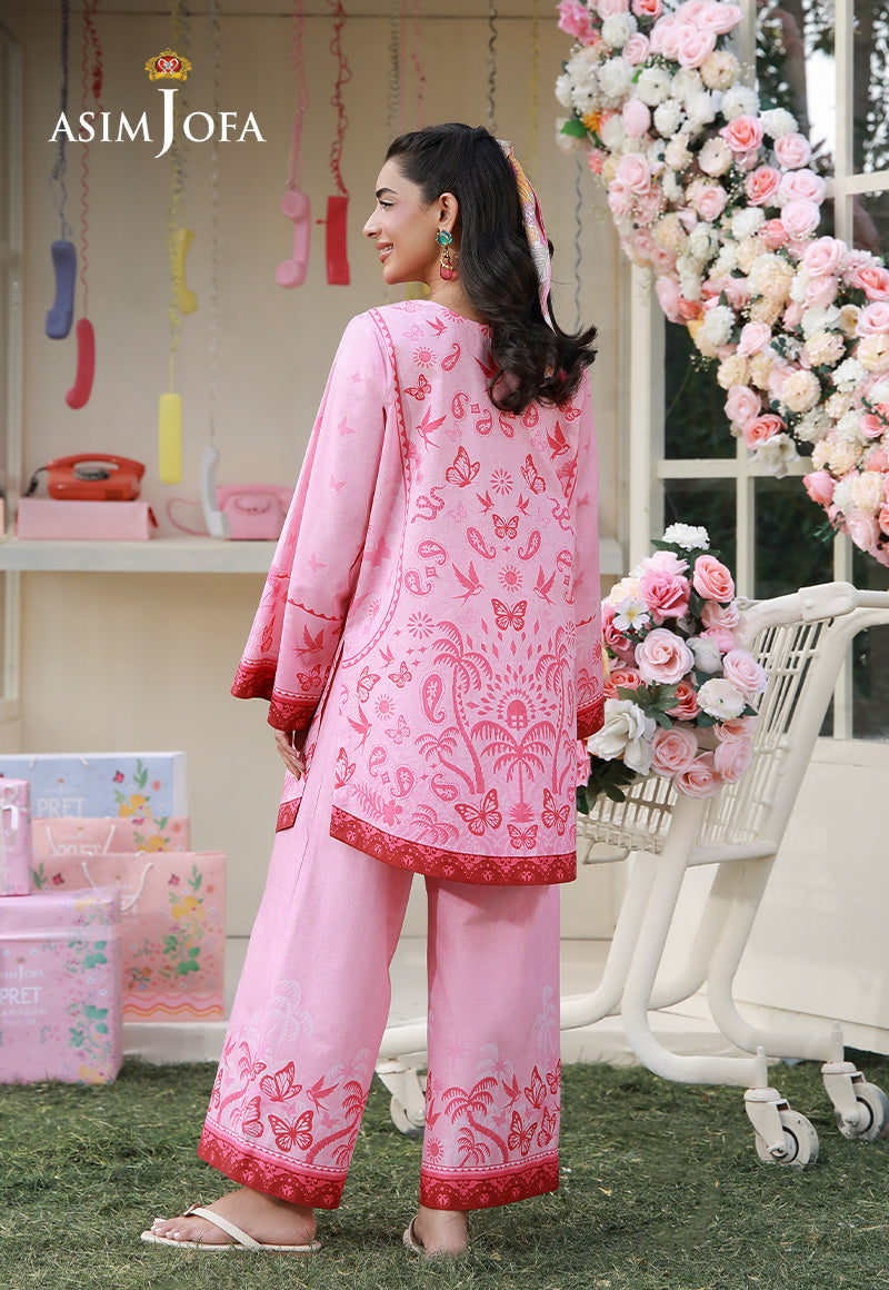 AJPB-277 Printed Lawn Stitched 2pcs