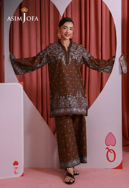 AJPB-308 Printed Lawn Stitched 2pcs