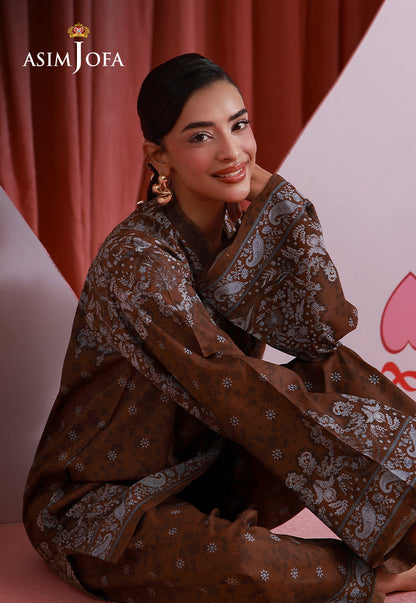 AJPB-308 Printed Lawn Stitched 2pcs