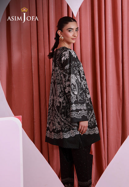 AJPB-278 Printed Lawn Stitched 2pcs