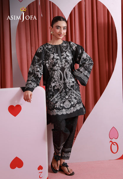 AJPB-278 Printed Lawn Stitched 2pcs