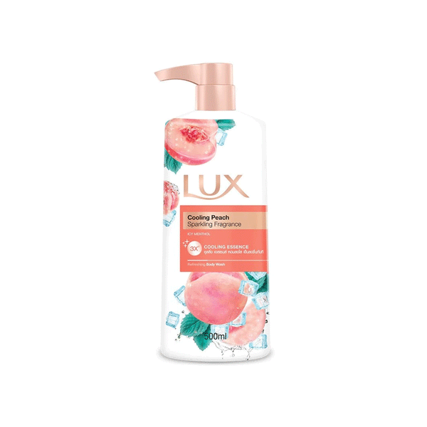 Lux Cooling Peach Sparkling Fragrance Body Wash 500ml