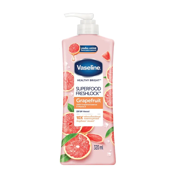 Vaseline Super Food Grapefruit Body Lotion 320ml