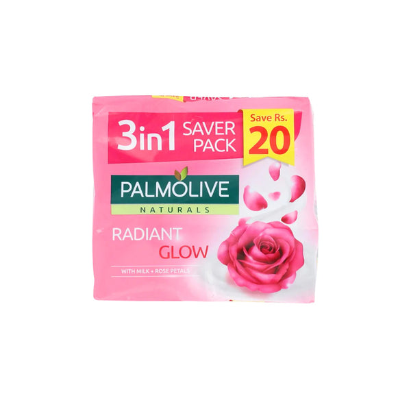Palmolive Radiant Glow Soap 3x130g