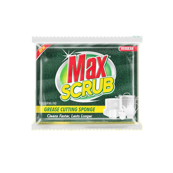 Max Scrub Grease Cutting Spong Regular 1s