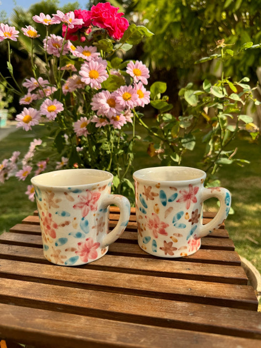 Pastel Floral Mug
