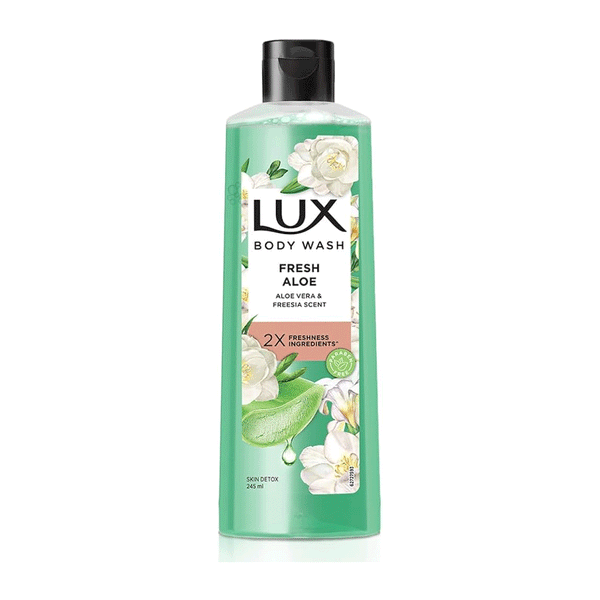 Lux Fresh Aloe Vera & Freesia Scent Body Wash 250ml