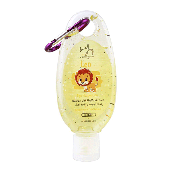 Hemani The Happy Lion Kids Hand Sanitizer 65ml