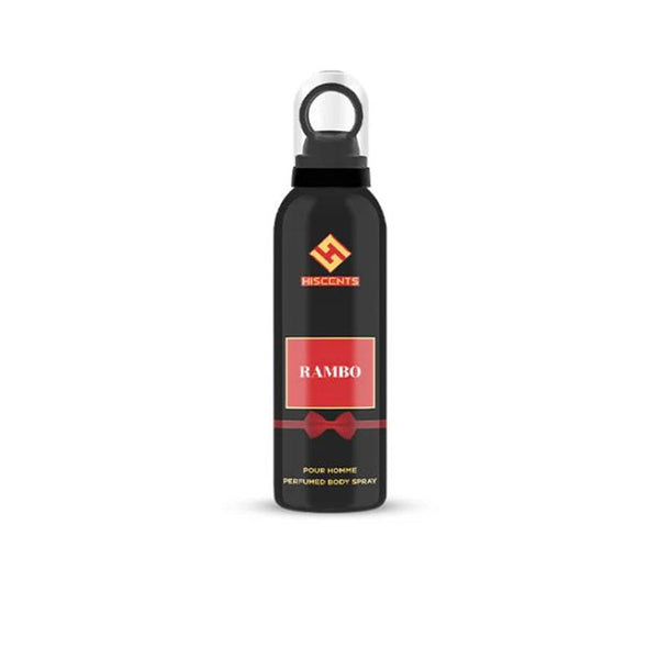 Hiscents Rambo Men Body Spray 200ml