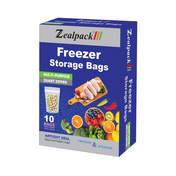 Zealpack Freezer Storage Bag 10s