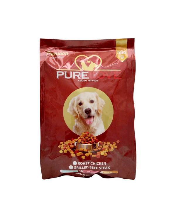 Pure Love Roast Chicken Grilled Beef Steak 500g