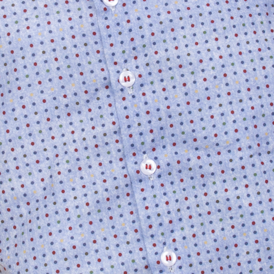 Tomo Wear Baby Boy Half Sleeves Shirt Polka dots Print
