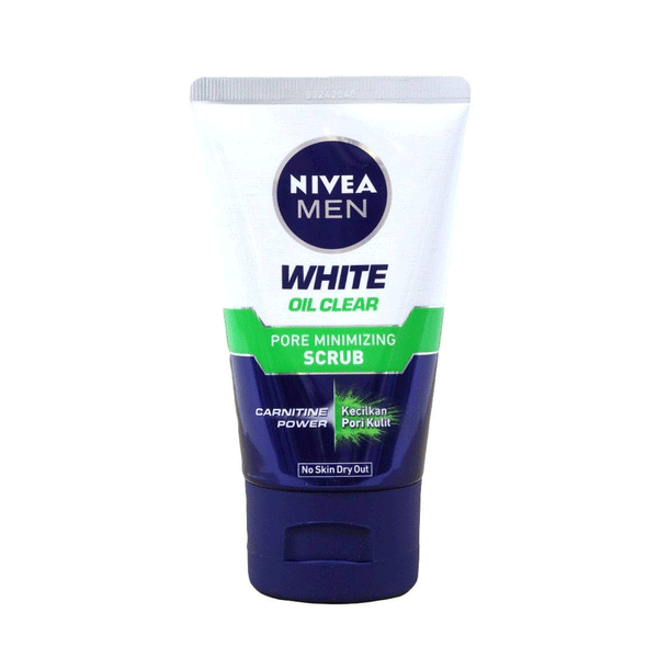Nivea Men Whitening Oil Control Faical Scrub 100ml