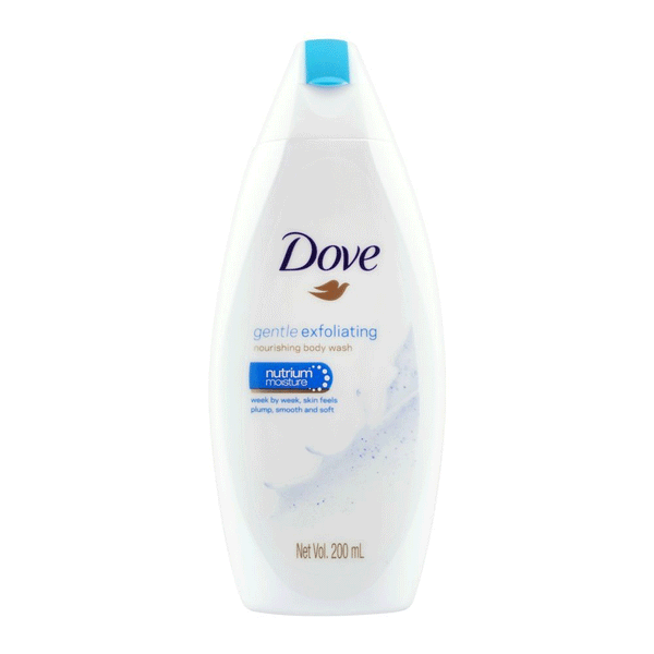 Dove Gentle Exfoliating Body Wash 200ml
