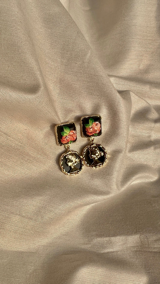 Princess (Hand Painted Earrings)