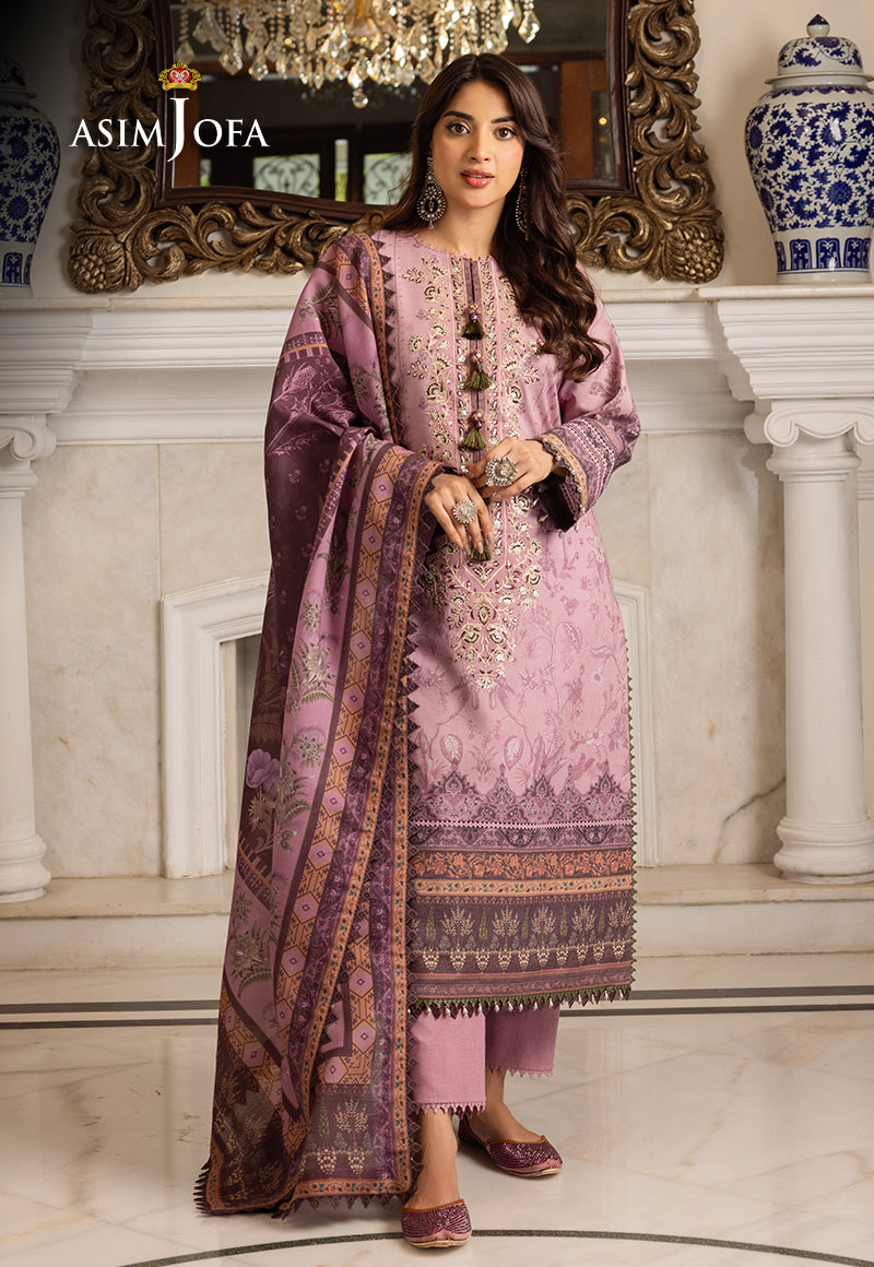 AJIWP-03 PRINTED KARANDI STITCHED3 PCS