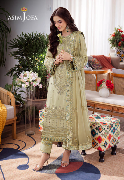 AJUR-11 EMBROIDERED LAWN 3 PCS