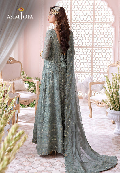 AJCC-07 EMBROIDERED CHIFFON 3 PCS