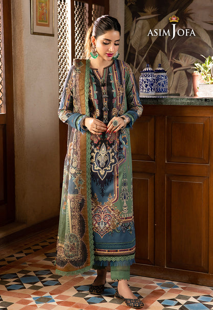 AJRWP-24 PRINTED PREMIUM WINTER COTTON STITCHED 3 PCS