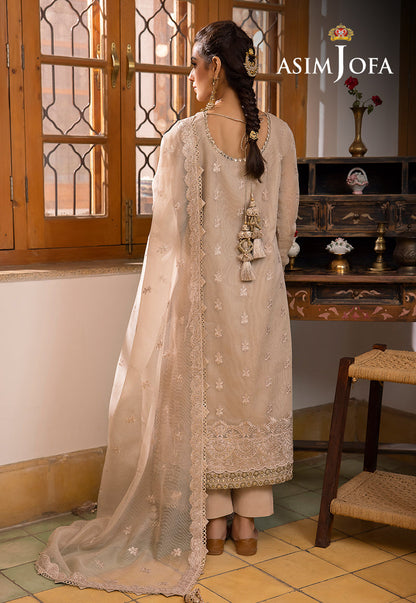 AJSW-21 EMBROIDERED COTTON NET 3 PCS