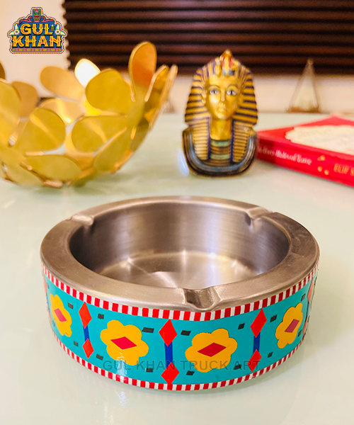 Handmade Steel Waste Bin 03