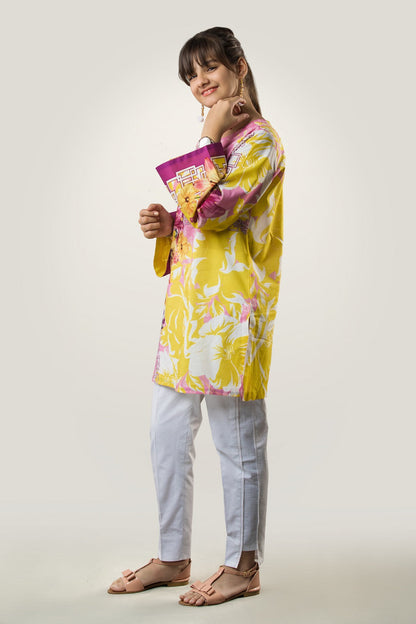 PRST-063 Digital Printed Lawn Shirt & Cotton Trouser