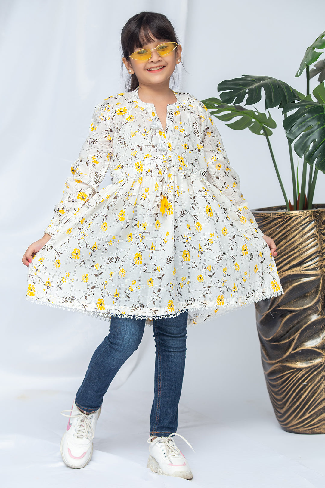 PRINTED FROCK SKU: FRK-039