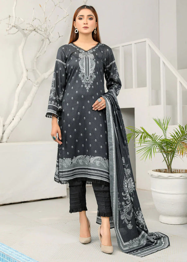 NK- Black & White Stitch 3 Pcs NK-B-3-01