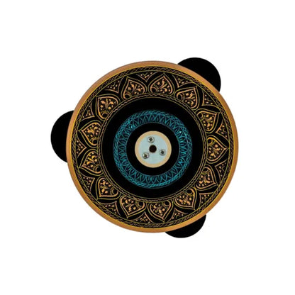 Coffee Table Green Black Lacquer Art