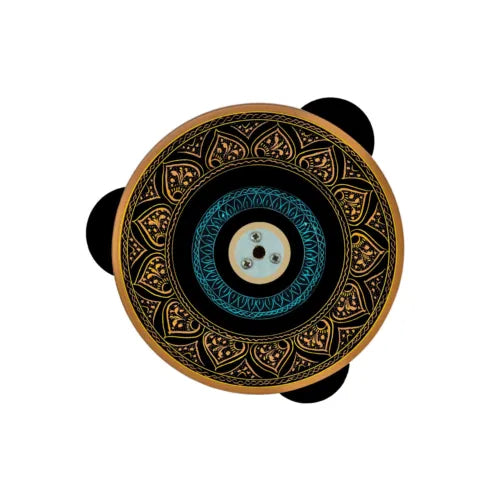 Coffee Table Green Black Lacquer Art
