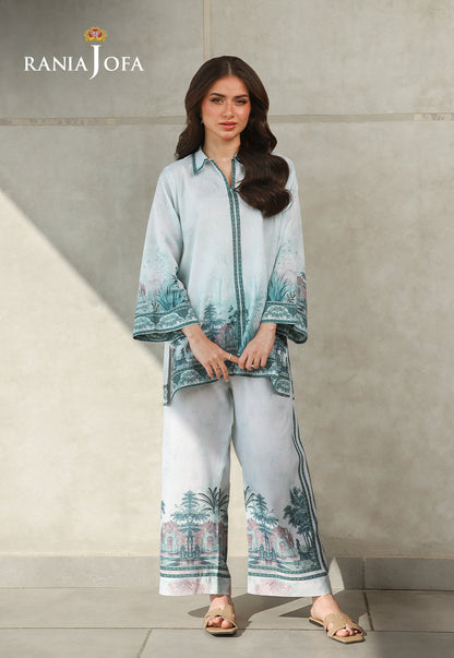 RARE-02 STITCHED PRINTED LAWN 2 PCS